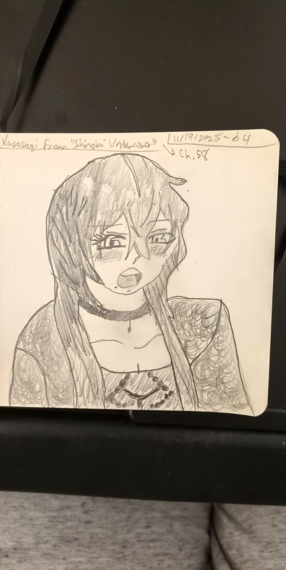 Kasasagi character artwork